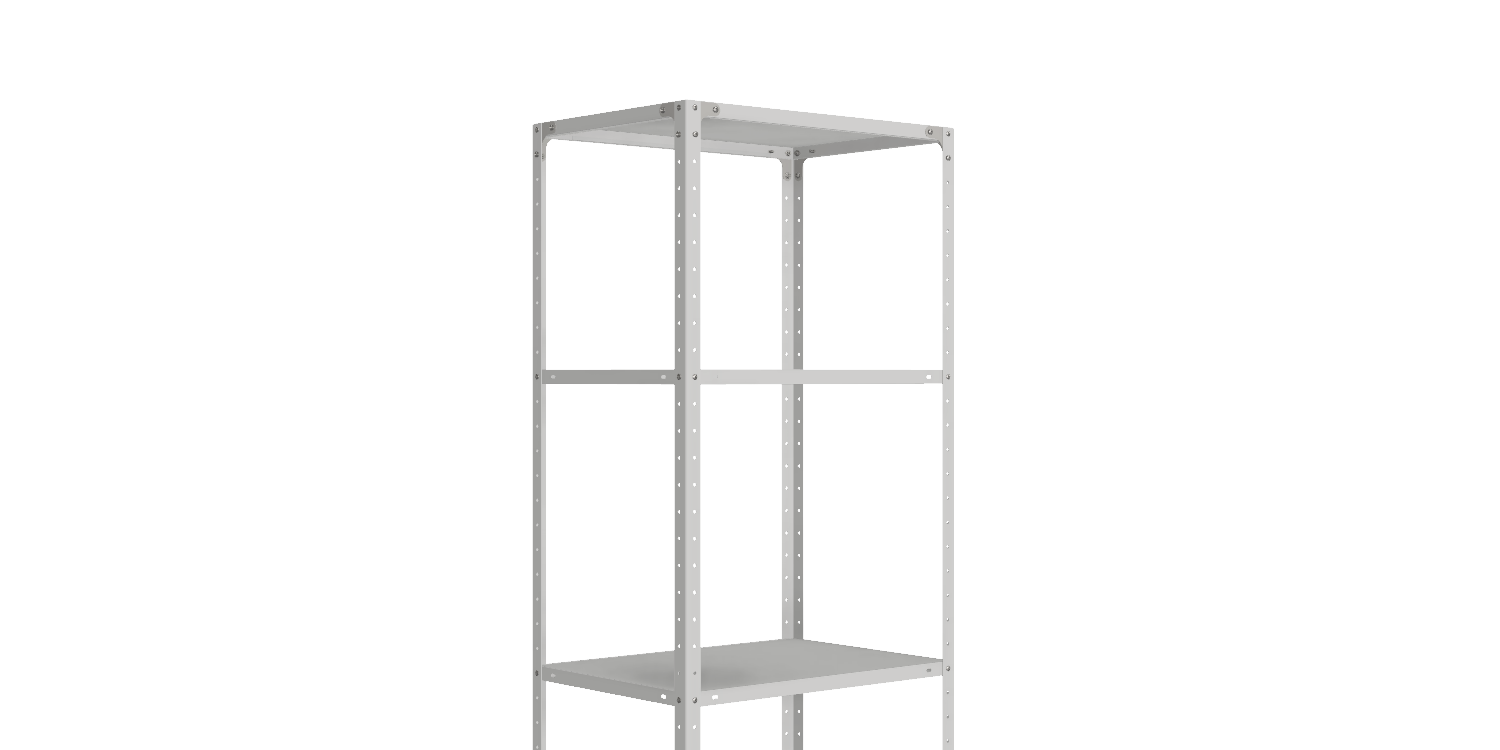 Купить СТ-012 х 1800 х 700 х окрашен. х 500 х 4 полки х Цинк х Без ...