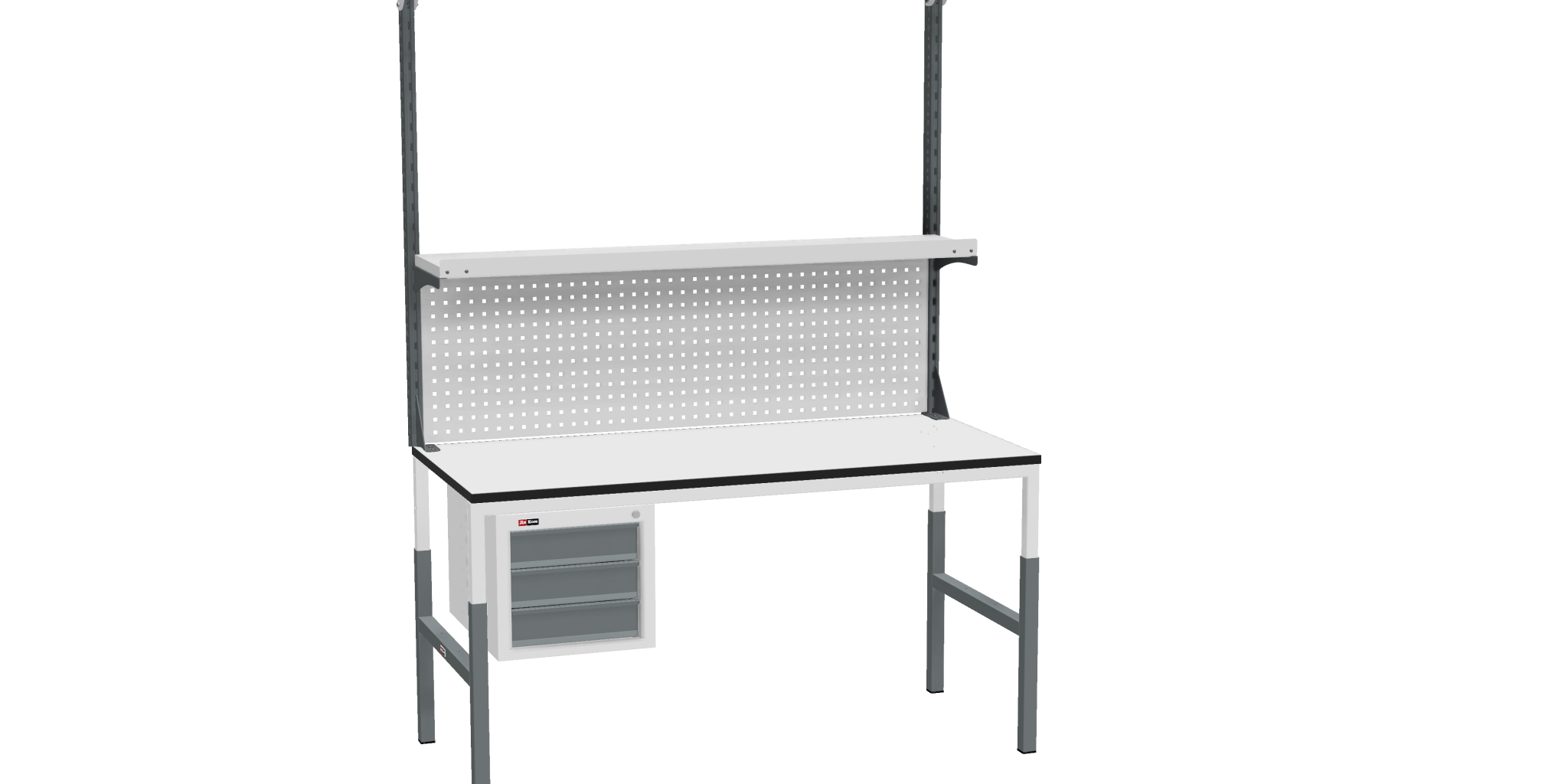 Купить Стол монтажный ДиКом СР-М-150-03-ESD Пластик в Санкт-Петербурге ...