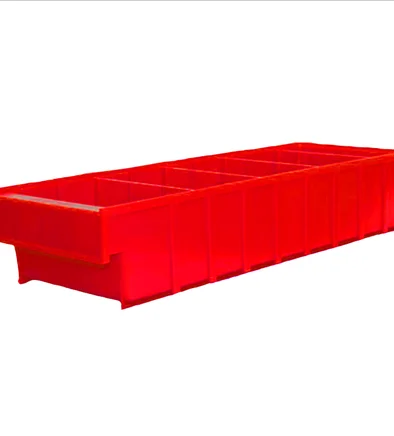 Ящик пластиковый Б 400х92х100 (красный)