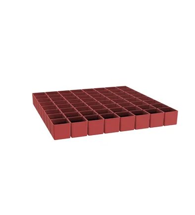 Лоток пластмассовый 75х75 / Комплект-07 (64 шт.)