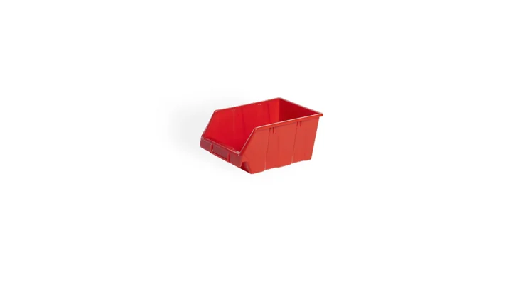 Ящик пластиковый А 300х230х150 (красный)