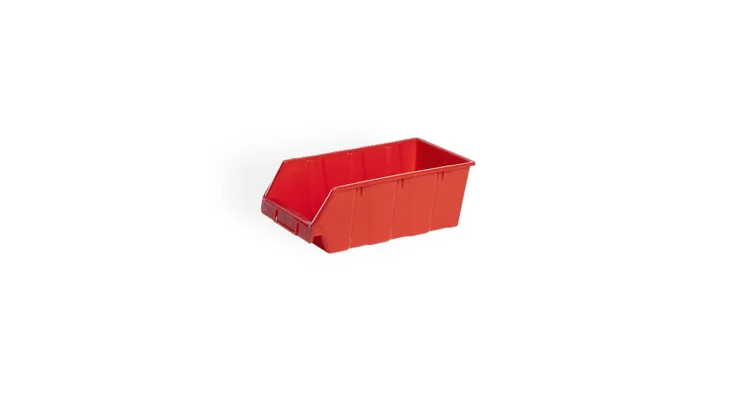 Ящик пластиковый А 400х230х150 (красный)