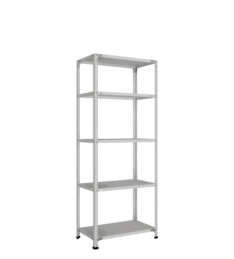 СТ-011 Стеллаж h1800х700х400_5 полок_без рёбер жёсткости