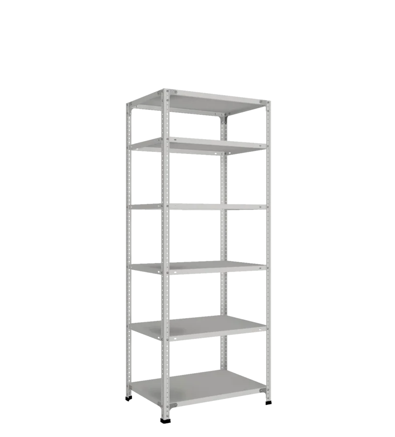 СТ-011 Стеллаж h1800х700х500_6 полок_без рёбер жёсткости