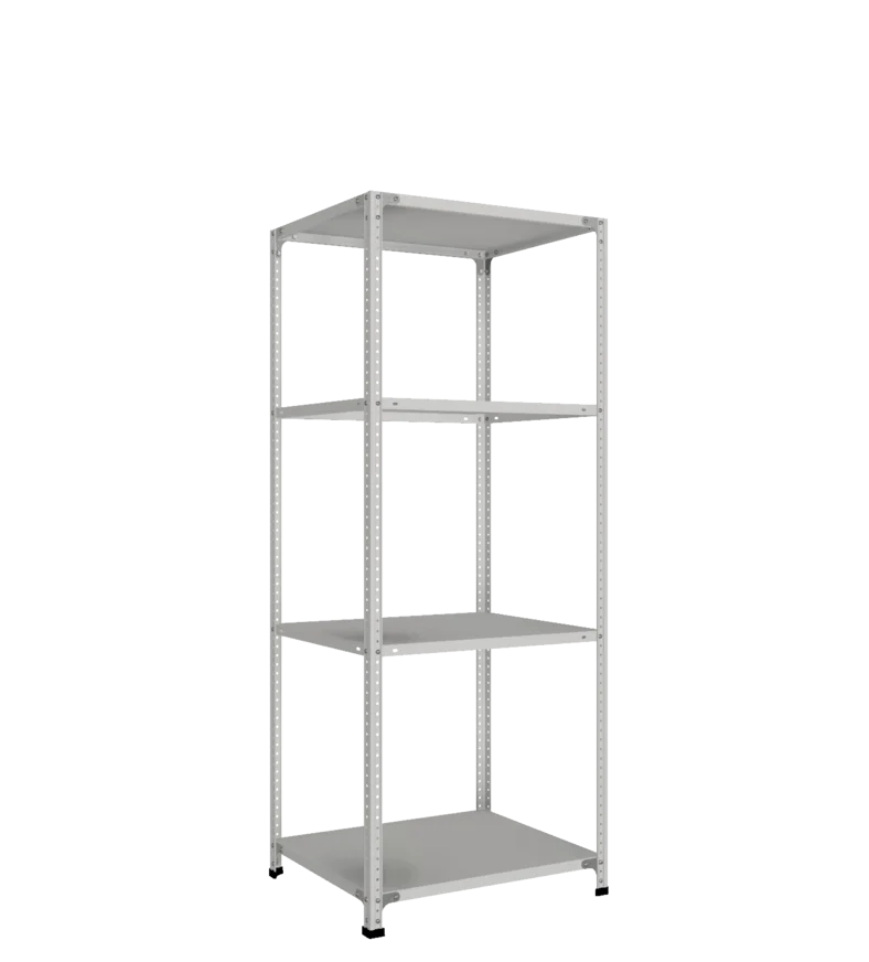 СТ-011 Стеллаж h1800х700х600_4 полки_без рёбер жёсткости