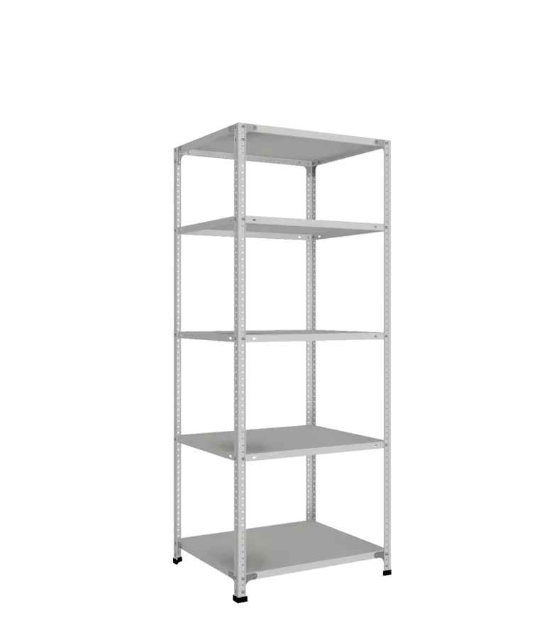 СТ-011 Стеллаж h1800х700х600_5 полок_без рёбер жёсткости