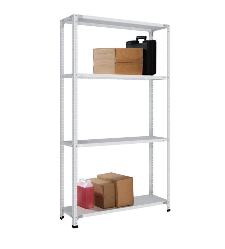 СТ-011 Стеллаж h1800х1000х300_4 полки_без рёбер жёсткости