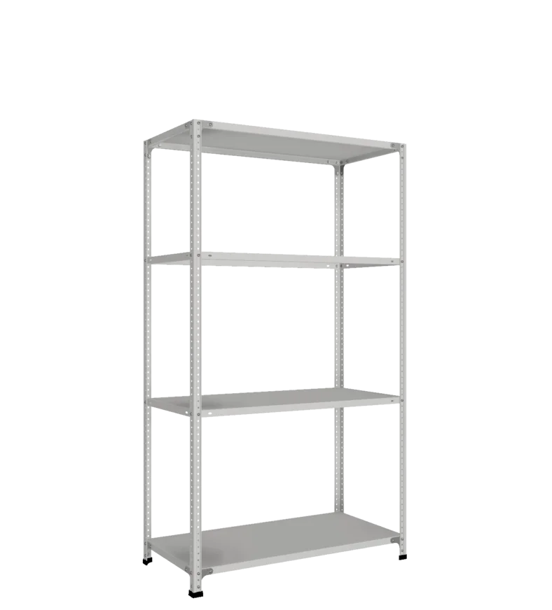 СТ-011 Стеллаж h1800х1000х500_4 полки_без рёбер жёсткости