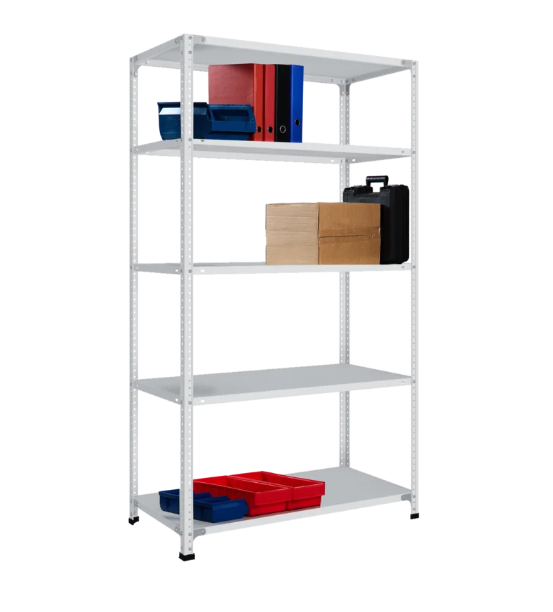 СТ-011 Стеллаж h1800х1000х500_5 полок_без рёбер жёсткости