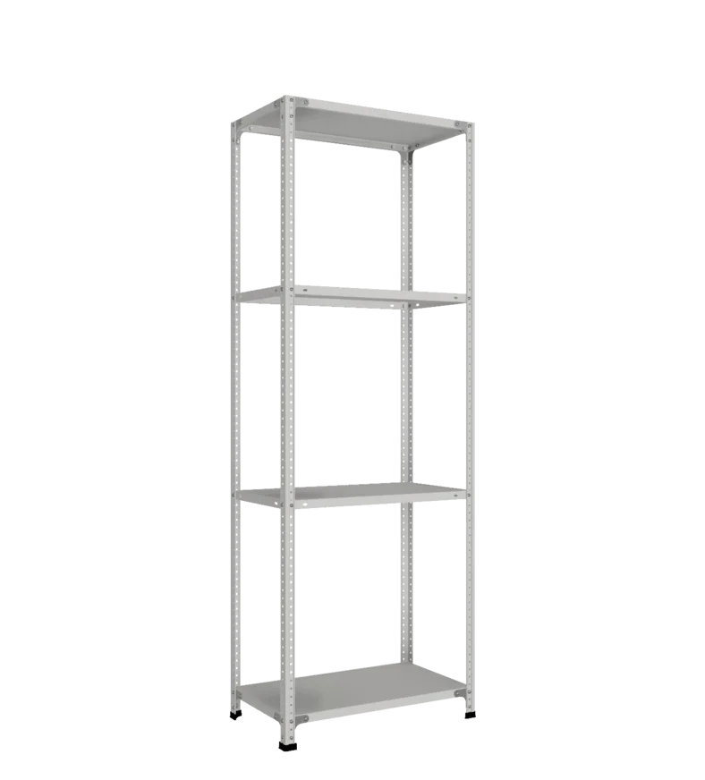 СТ-011 Стеллаж h2000х700х400_4 полки_без рёбер жёсткости