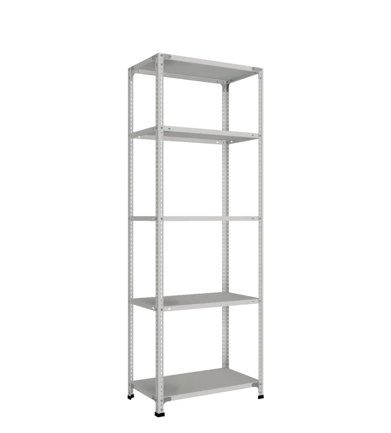 СТ-011 Стеллаж h2000х700х400_5 полок_без рёбер жёсткости