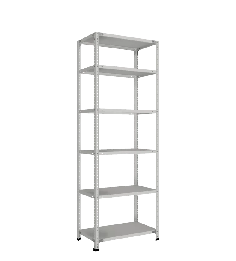 СТ-011 Стеллаж h2000х700х400_6 полок_без рёбер жёсткости