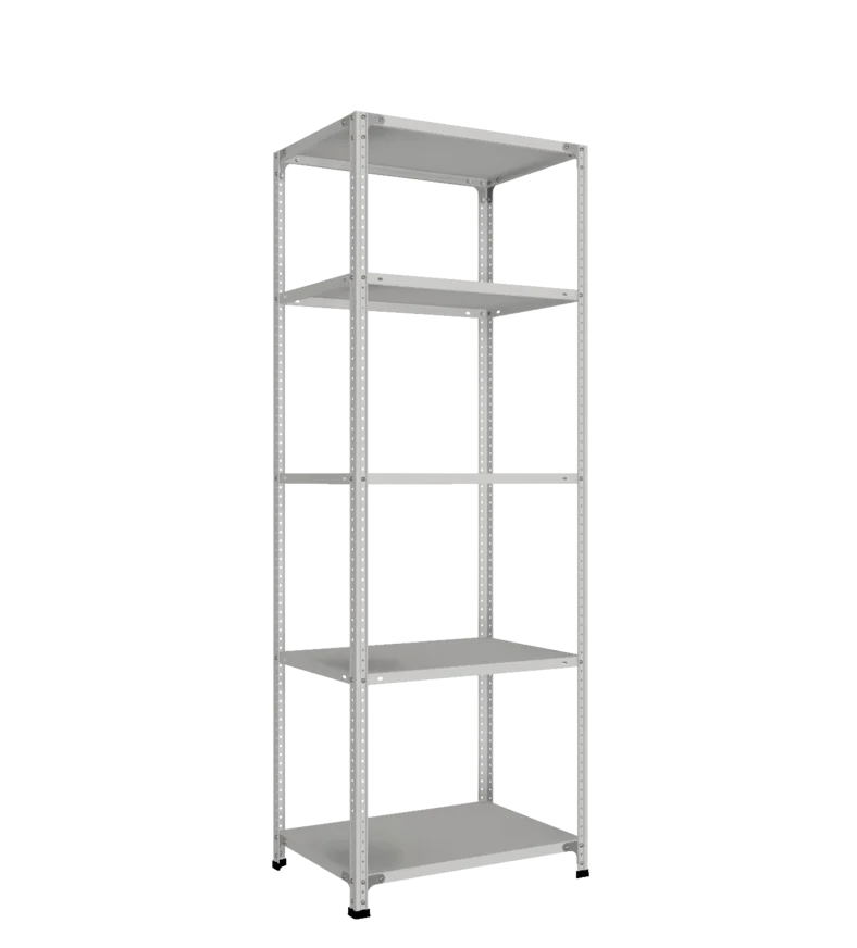 СТ-011 Стеллаж h2000х700х500_5 полок_без рёбер жёсткости