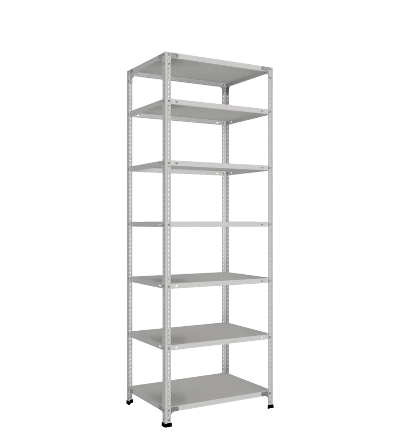 СТ-011 Стеллаж h2000х700х500_7 полок_без рёбер жёсткости