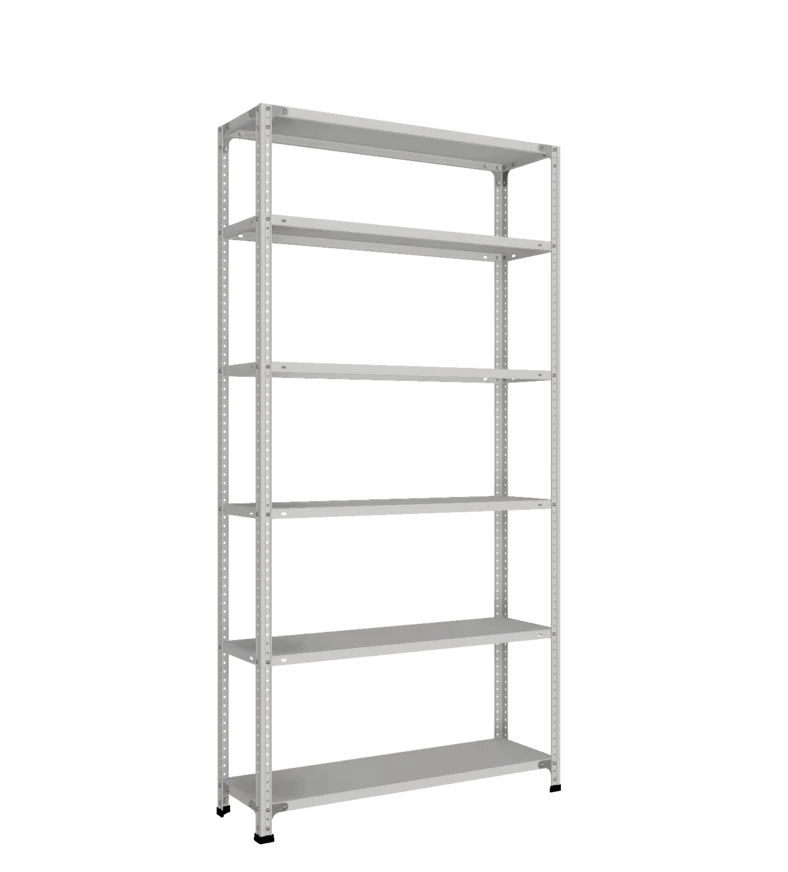 СТ-011 Стеллаж h2000х1000х300_6 полок_без рёбер жёсткости