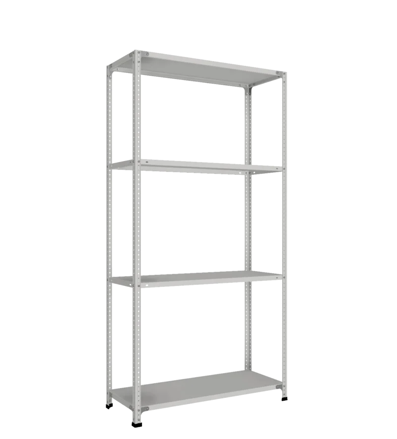 СТ-011 Стеллаж h2000х1000х400_4 полки_без рёбер жёсткости