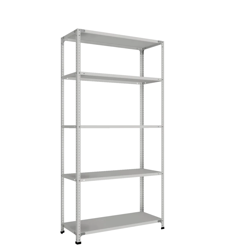 СТ-011 Стеллаж h2000х1000х400_5 полок _с 1 ребром жесткости