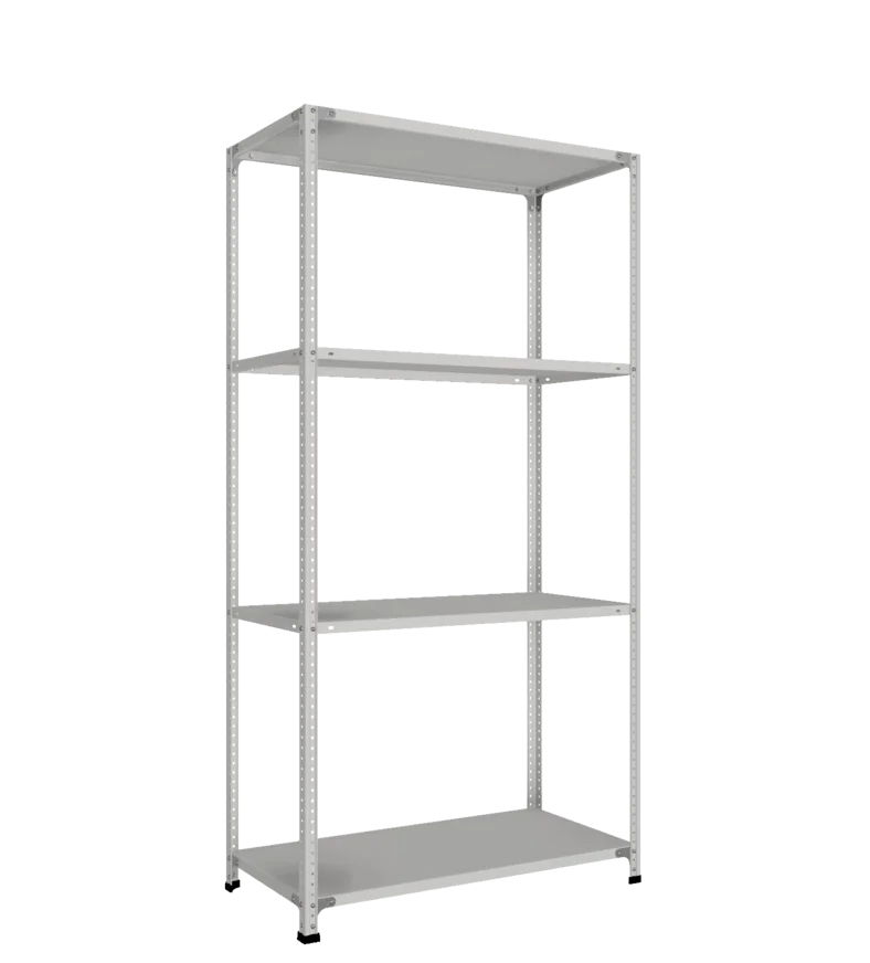 СТ-011 Стеллаж h2000х1000х500_4 полки_без рёбер жёсткости