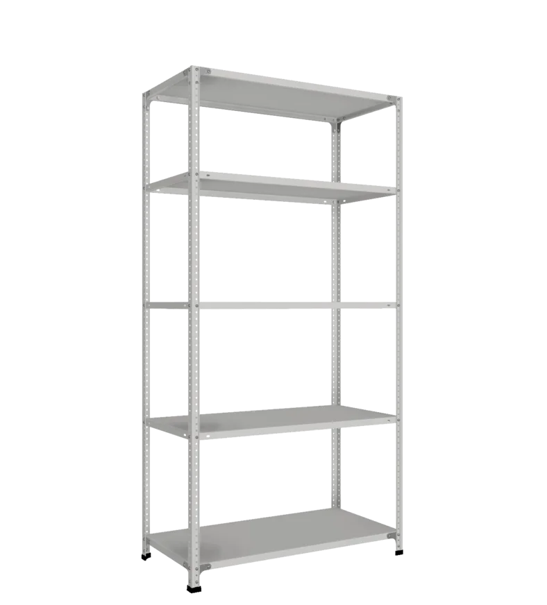 СТ-011 Стеллаж h2000х1000х500_5 полок _с 1 ребром жесткости