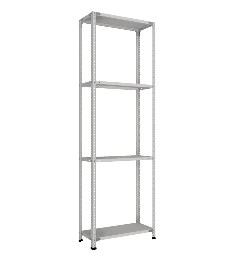 СТ-011 Стеллаж h2200х700х300_4 полки_без рёбер жёсткости