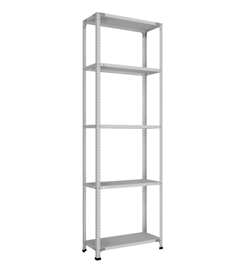 СТ-011 Стеллаж h2200х700х300_5 полок_без рёбер жёсткости