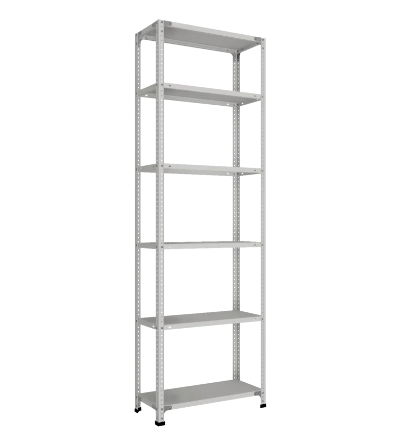 СТ-011 Стеллаж h2200х700х300_6 полок_без рёбер жёсткости