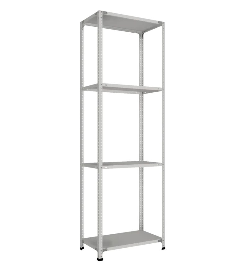 СТ-011 Стеллаж h2200х700х400_4 полки_без рёбер жёсткости