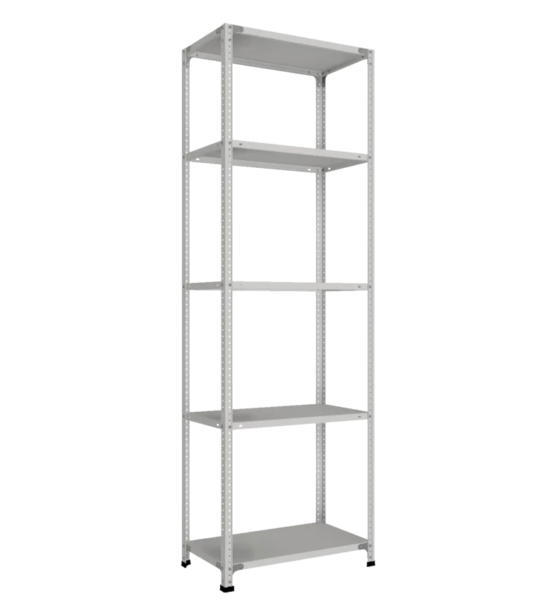 СТ-011 Стеллаж h2200х700х400_5 полок_без рёбер жёсткости