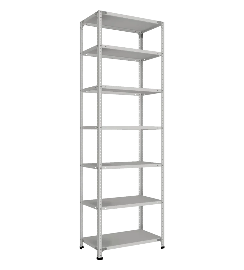 СТ-011 Стеллаж h2200х700х400_7 полок_без рёбер жёсткости