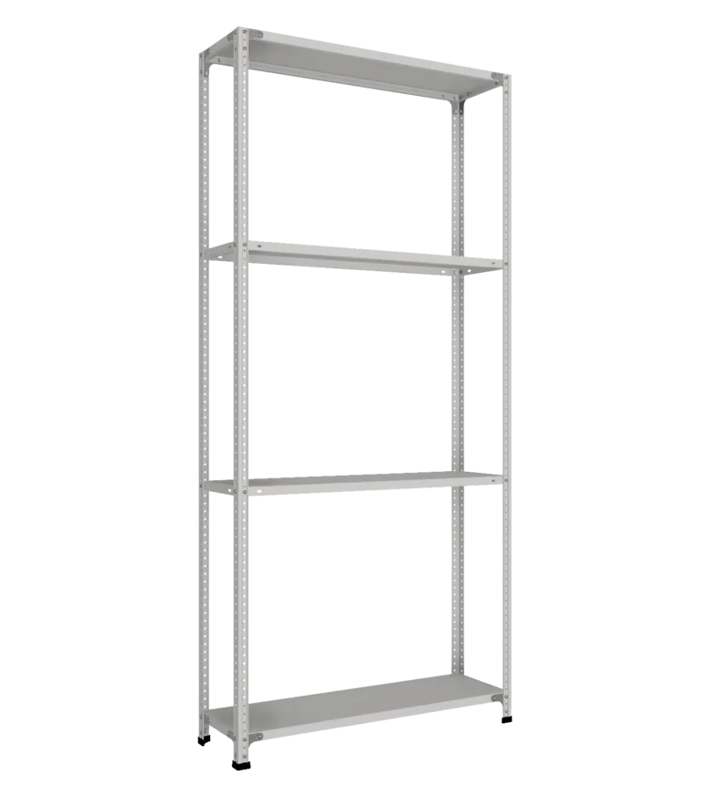 СТ-011 Стеллаж h2200х1000х300_4 полки_без рёбер жёсткости