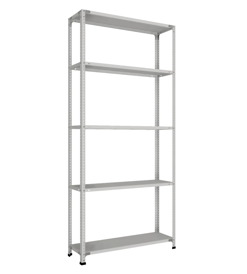 СТ-011 Стеллаж h2200х1000х300_5 полок_без рёбер жёсткости