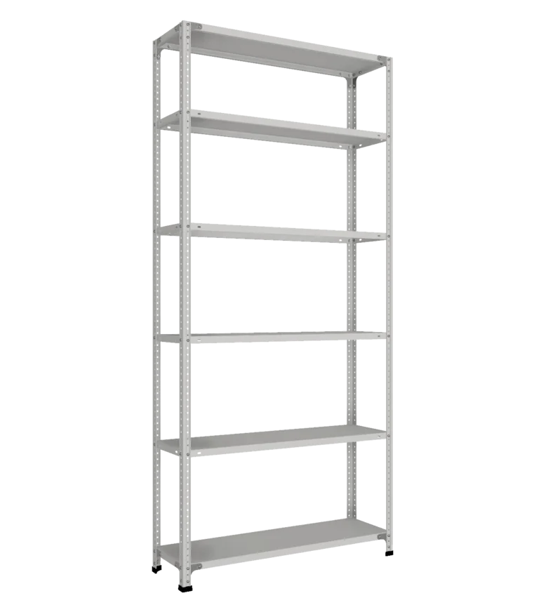 СТ-011 Стеллаж h2200х1000х300_6 полок_без рёбер жёсткости