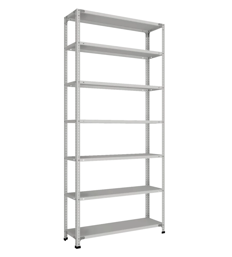 СТ-011 Стеллаж h2200х1000х300_7 полок_без рёбер жёсткости