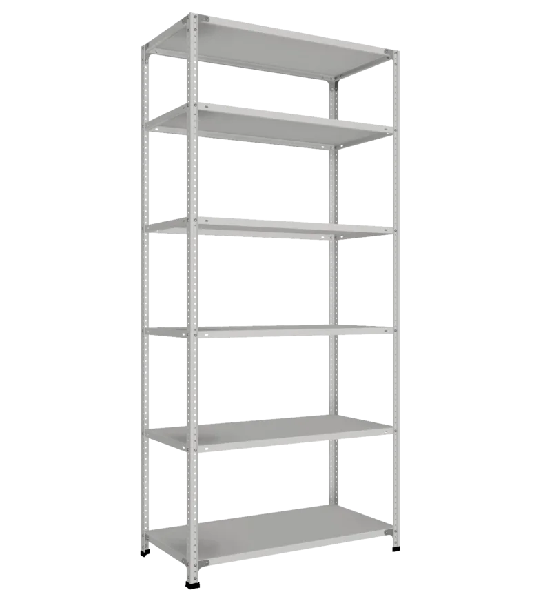 СТ-011 Стеллаж h2200х1000х500_6 полок _с 1 ребром жесткости