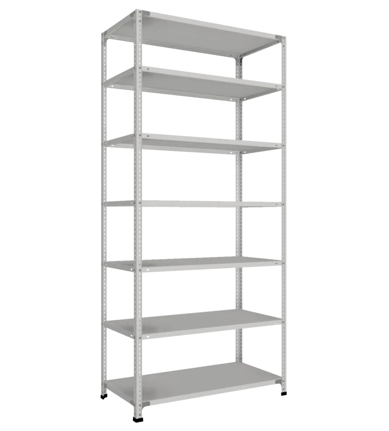 СТ-011 Стеллаж h2200х1000х500_7 полок _с 1 ребром жесткости