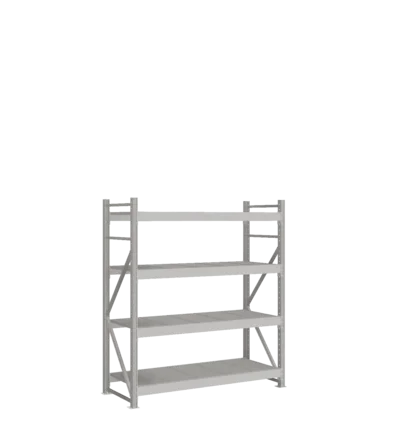 СТ-051 Стеллаж_1800/650/1500 полки цинк_4 яруса