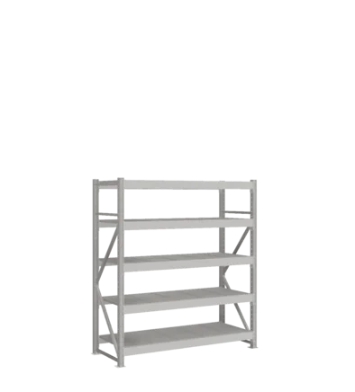 СТ-051 Стеллаж_1800/650/1500 полки цинк_5 ярусов