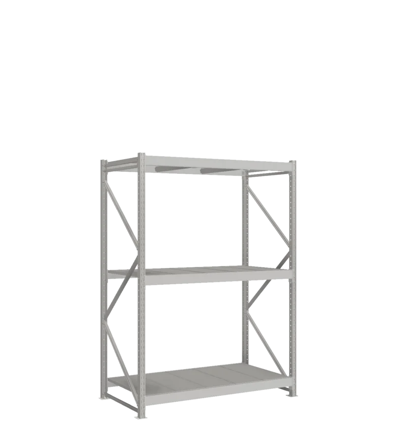 СТ-051 Стеллаж_2200/850/1500_3 яруса полки цинк