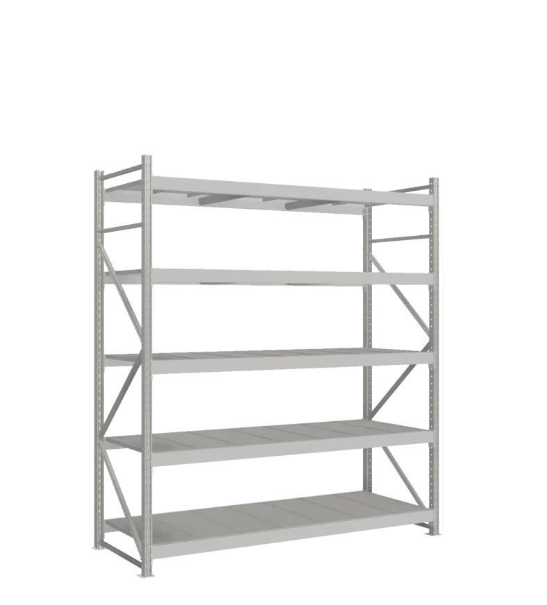 СТ-051 Стеллаж_2500/850/2100 полки цинк_5 ярусов