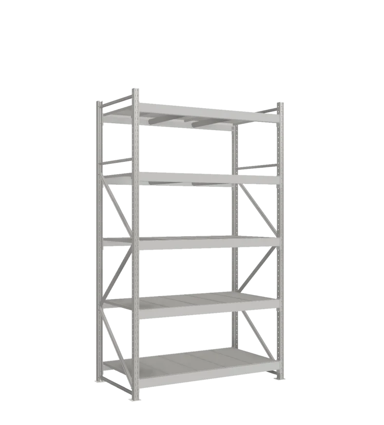 СТ-051 Стеллаж_2700/850/1500 полки цинк_5 ярусов