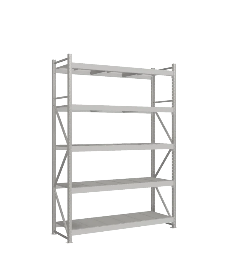 СТ-051 Стеллаж_2700/650/1800 полки цинк_5 ярусов