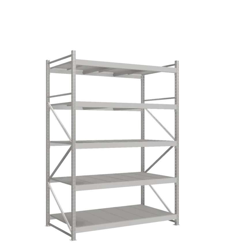 СТ-051 Стеллаж_2700/1050/1800 полки цинк_5 ярусов
