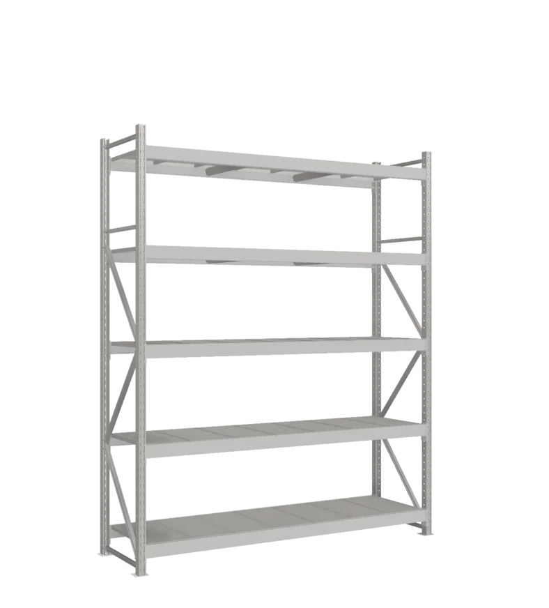 СТ-051 Стеллаж_2700/650/2100 полки цинк_5 ярусов