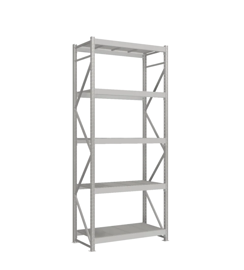 СТ-051 Стеллаж_3000/650/1200 полки цинк_5 ярусов