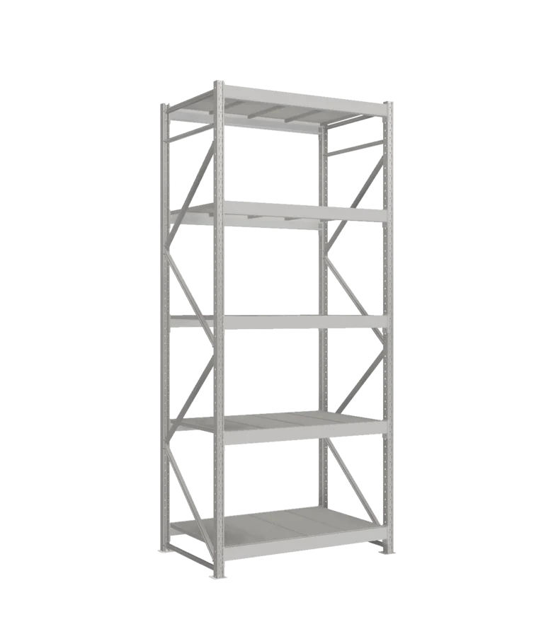 СТ-051 Стеллаж_3000/850/1200 полки цинк_5 ярусов