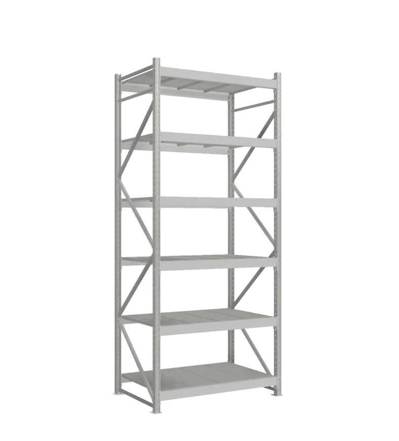 СТ-051 Стеллаж_3000/850/1200 полки цинк_6 ярусов