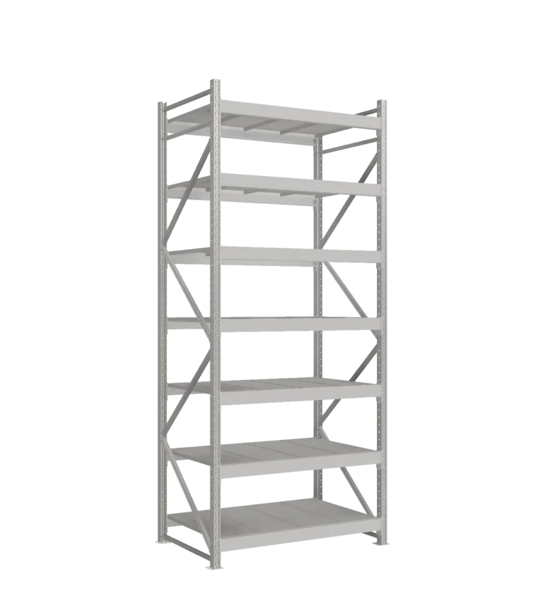 СТ-051 Стеллаж_3000/850/1200 полки цинк_7 ярусов