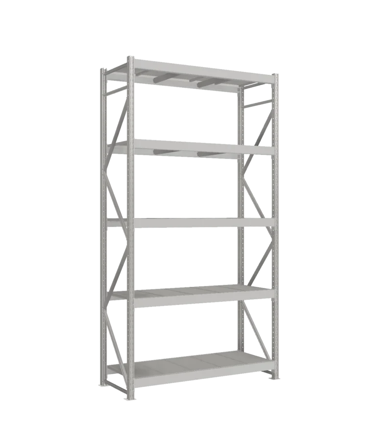 СТ-051 Стеллаж_3000/650/1500 полки цинк_5 ярусов