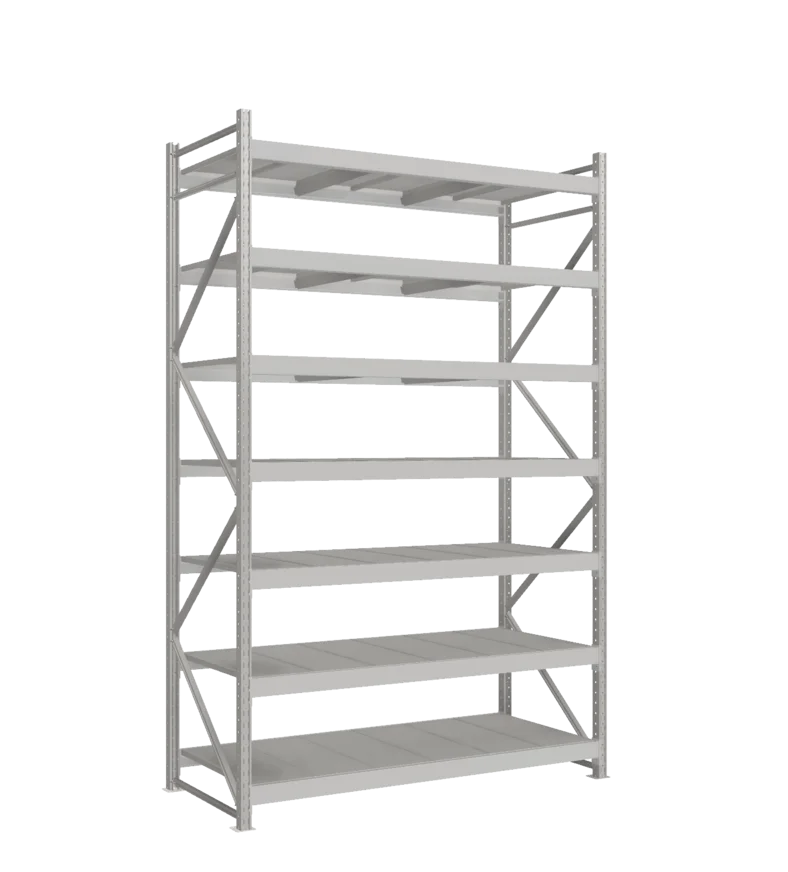 СТ-051 Стеллаж_3000/850/1800 полки цинк_7 ярусов