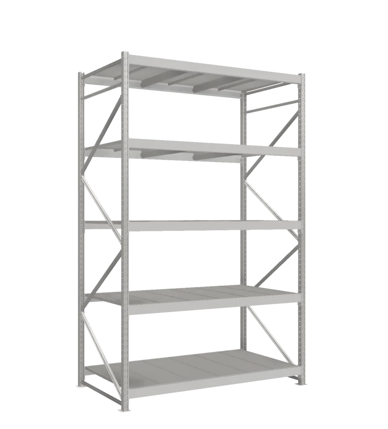СТ-051 Стеллаж_3000/1050/1800 полки цинк_5 ярусов
